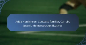 Atiba Hutchinson: Contexto familiar, Carreira juvenil, Momentos significativos