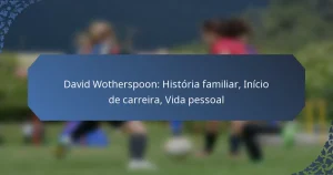 David Wotherspoon: História familiar, Início de carreira, Vida pessoal