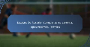 Dwayne De Rosario: Conquistas na carreira, Jogos notáveis, Prémios