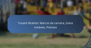 Tosaint Ricketts: Marcos da carreira, Golos notáveis, Prémios